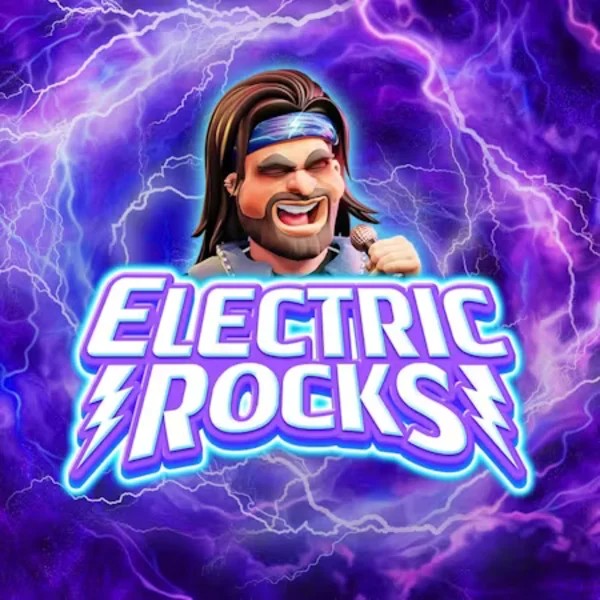 Electric Rocks by Inspired Gaming, showcased at planetwincasino.it – game logo