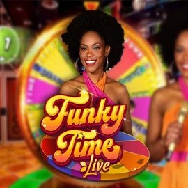 Funky Time slot visual from Evolution available on planetwincasino.it
