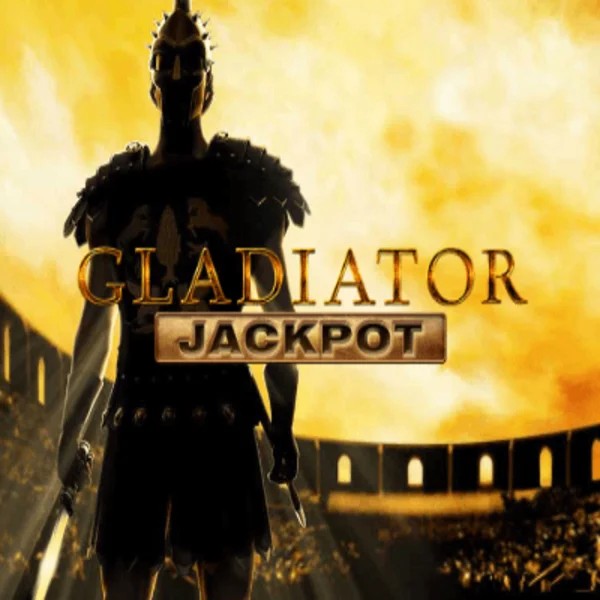 Gladiator Jackpot logo by Playtech at Planetwin 365