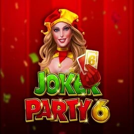 Slots logo of Joker Party 6 from Greentube at Planetwin 365