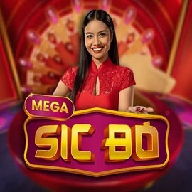 Mega Sic Bo online game logo by Pragmatic Play on planetwincasino.it