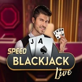 Enjoy Speed Blackjack by Pragmatic Play – logo hosted on planetwincasino.it