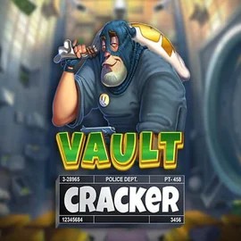 Vault Cracker slot logo by Red Tiger Gaming at Planetwin 365Vault Cracker
